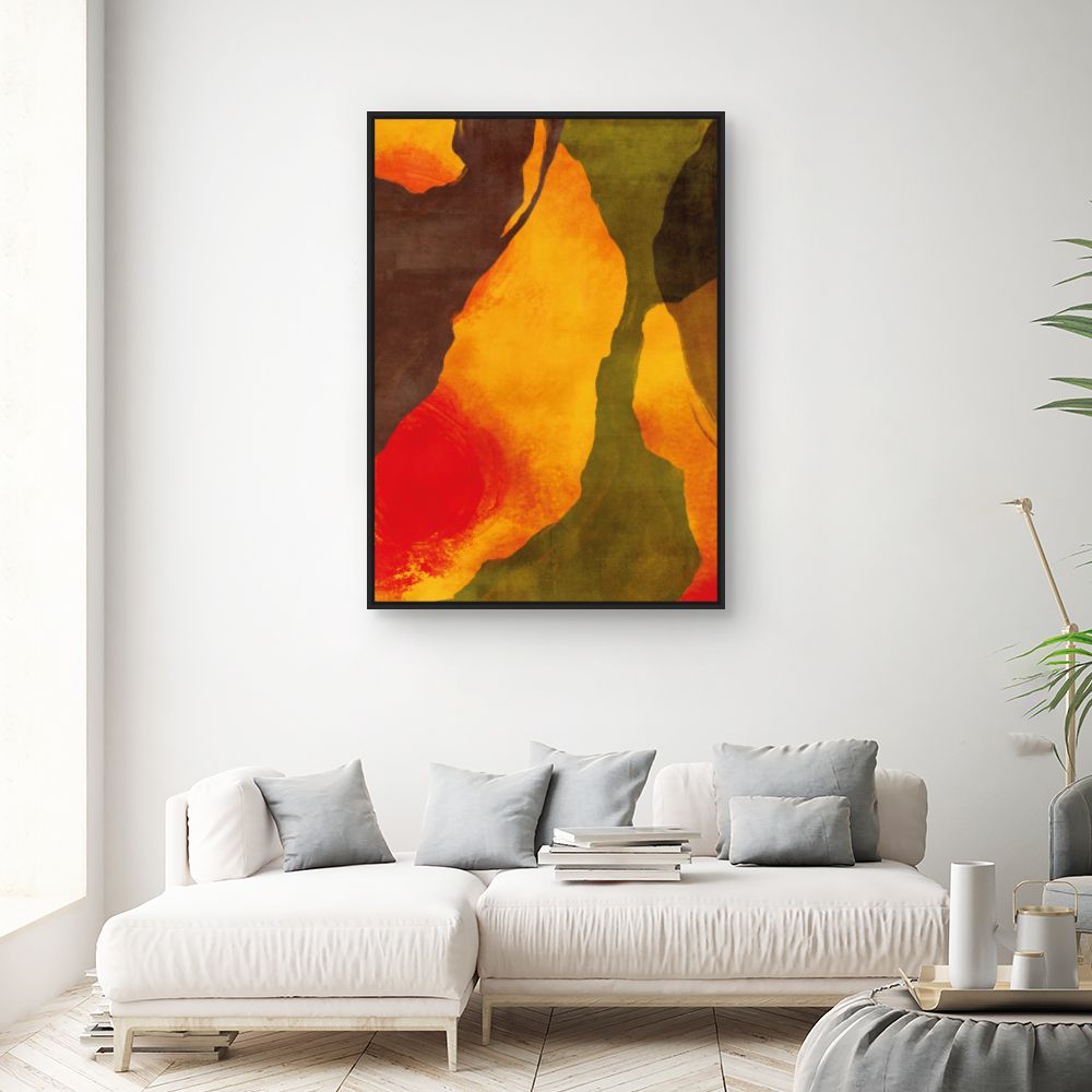 Tableau Abstrait flamboyant