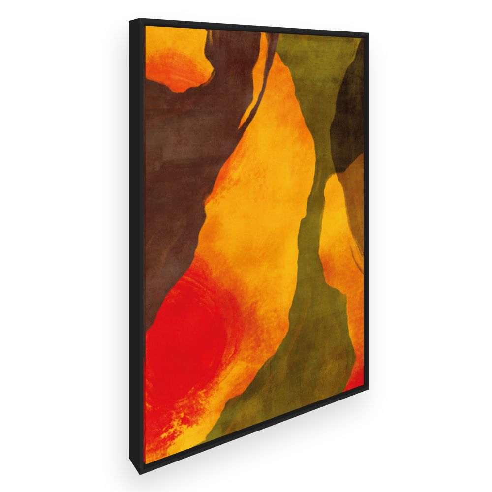 Toile Abstrait flamboyant