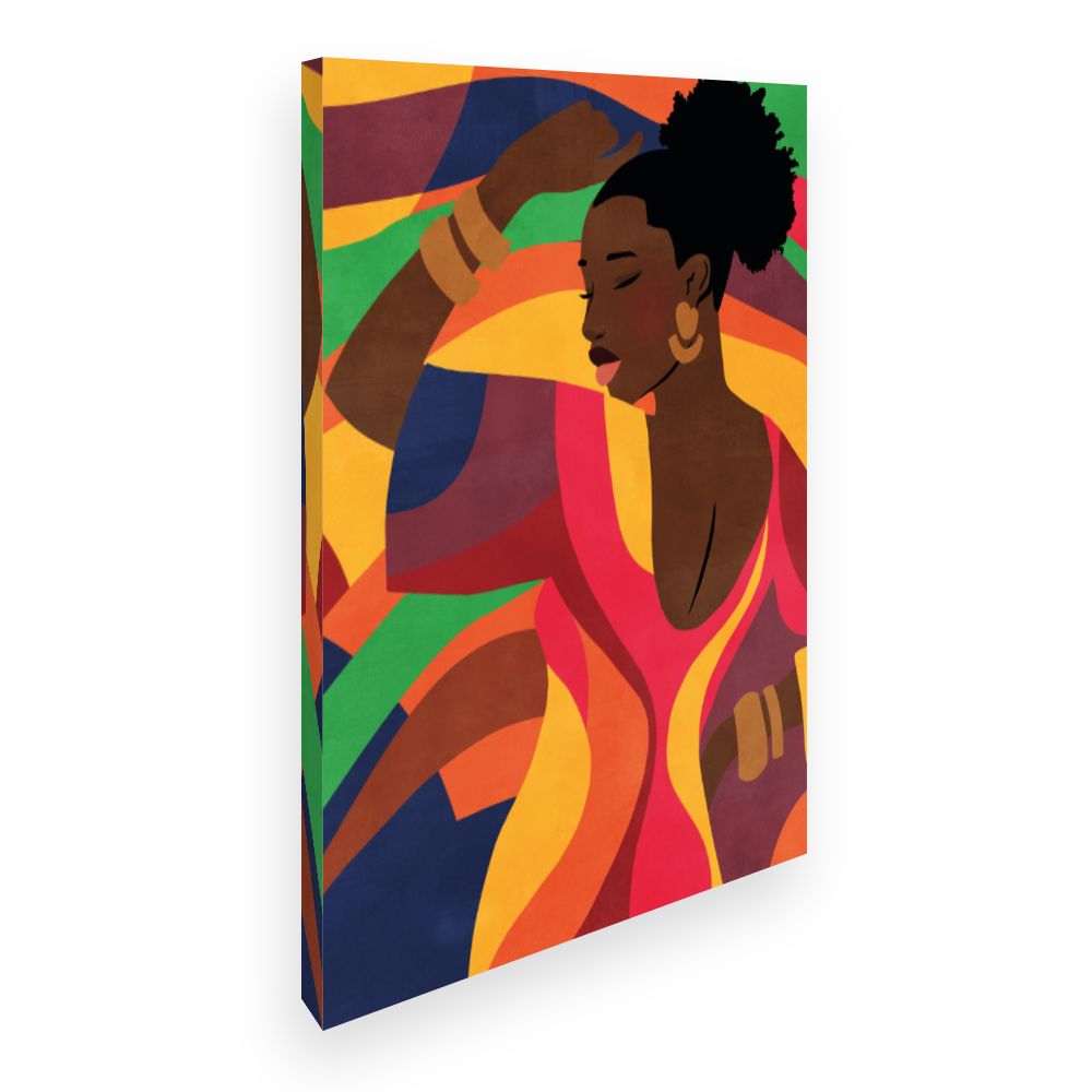 Toile Danse énergique