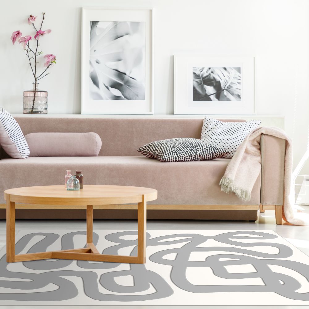 Tapis n°489 Motifs sinueux modernes