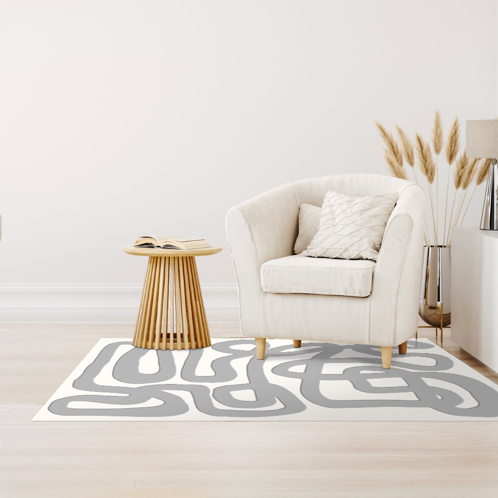 Tapis n°489 Motifs sinueux modernes