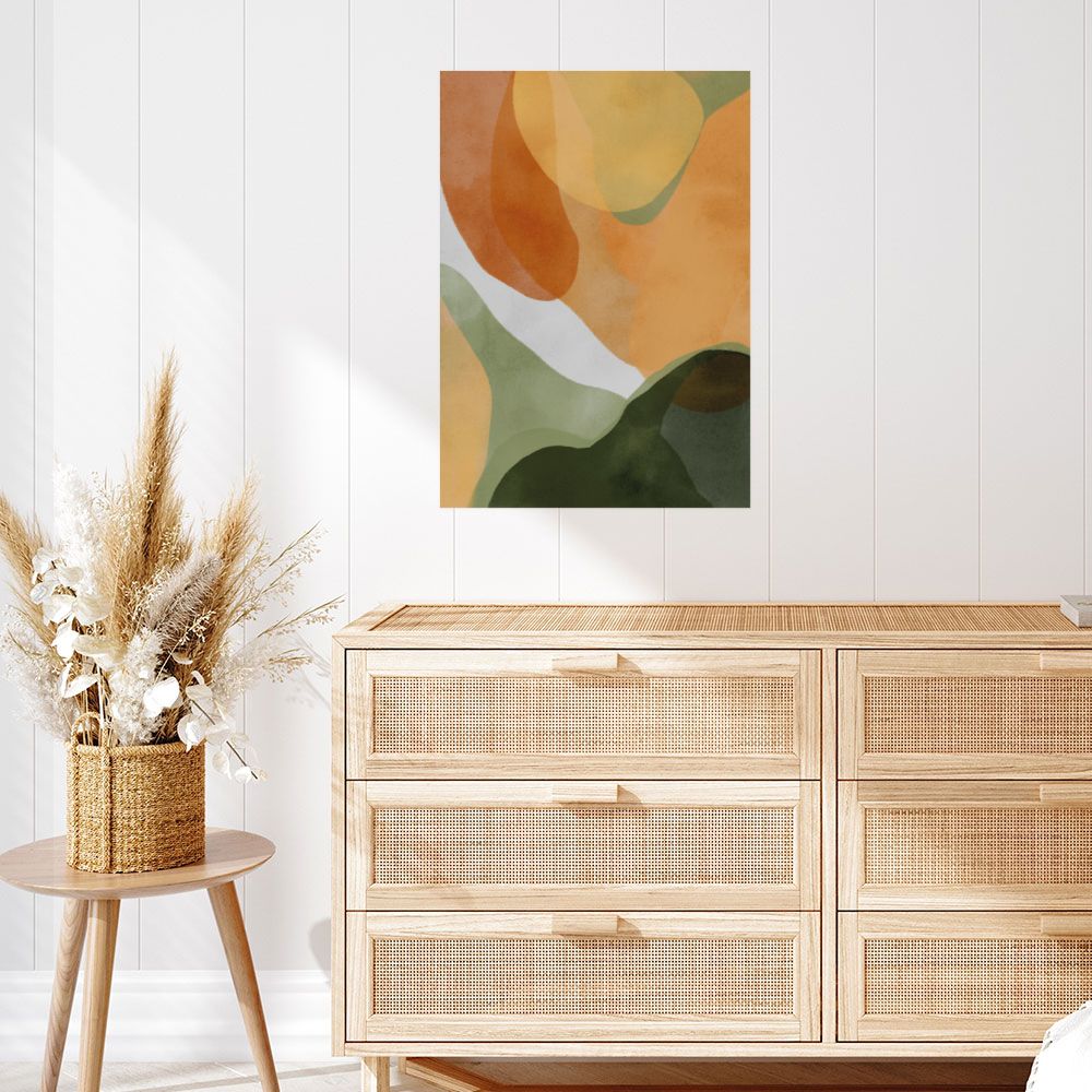 Affiche Formes abstraites harmonieuses