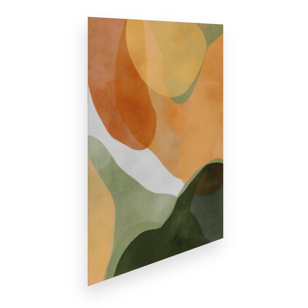 Affiche Formes abstraites harmonieuses