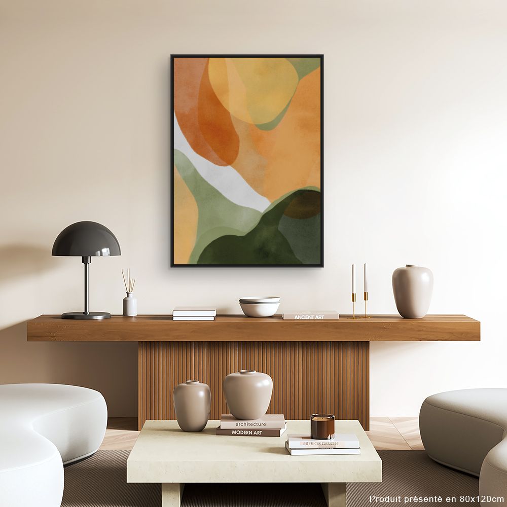 Tableau Contours abstraits