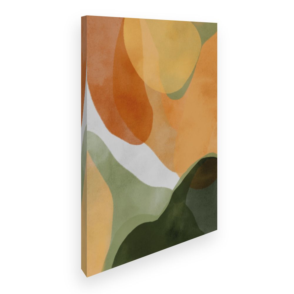 Toile Contours abstraits