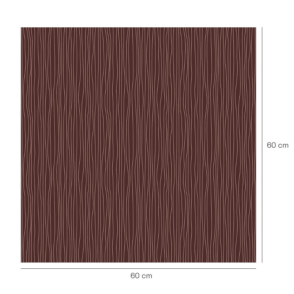 Crédence en aluminium n°37 / Lignes ondulées subtiles