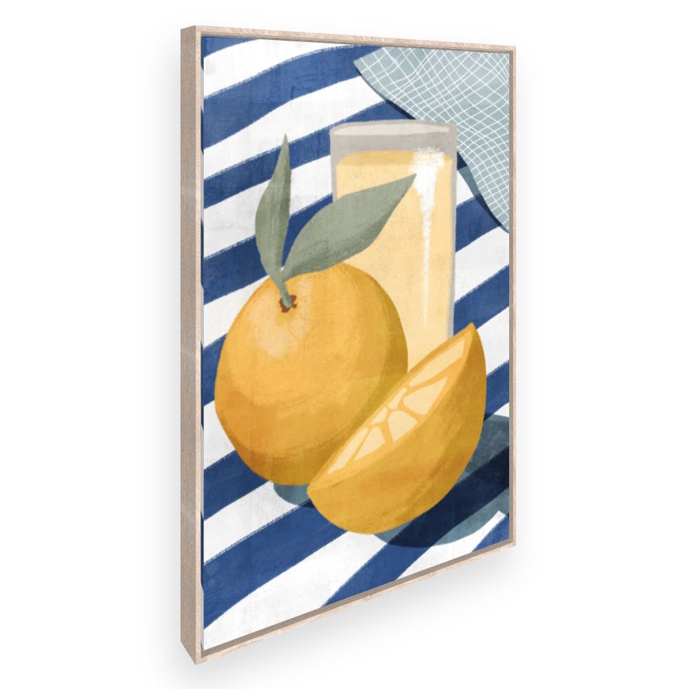 Toile Citrons lumineux