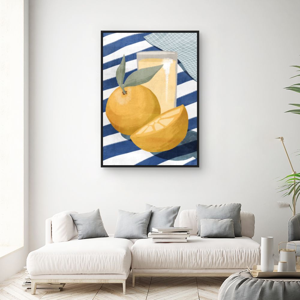 Tableau Citrons lumineux