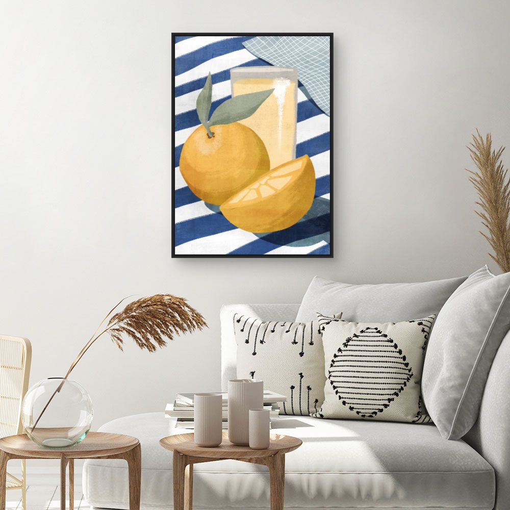 Tableau Citrons lumineux