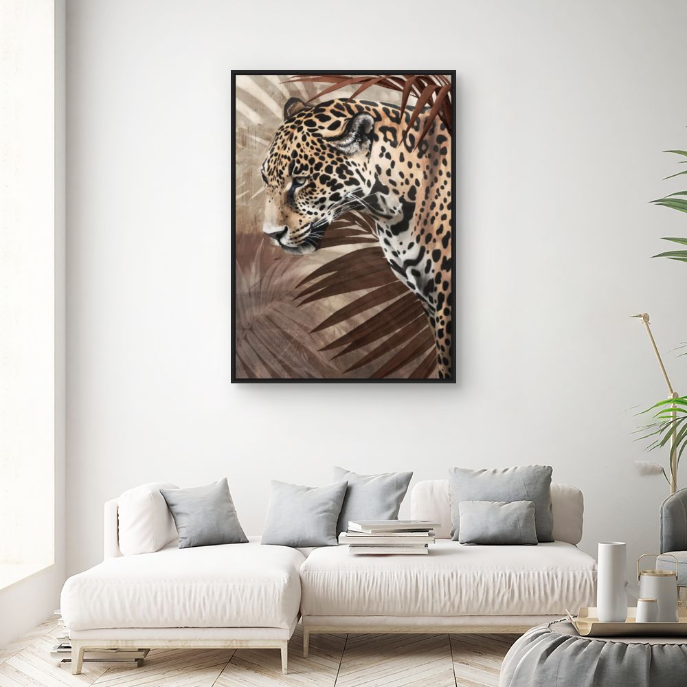 Tableau Jaguar majestueux