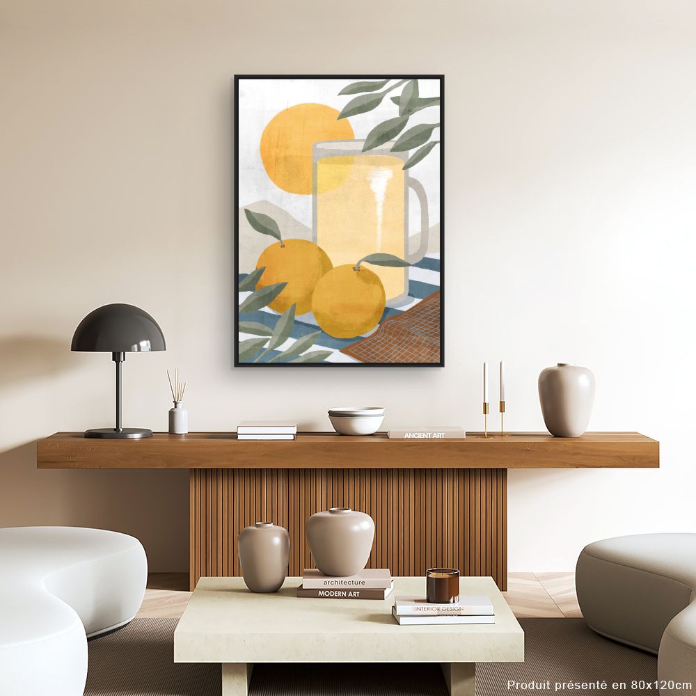 Tableau Oranges ensoleillées