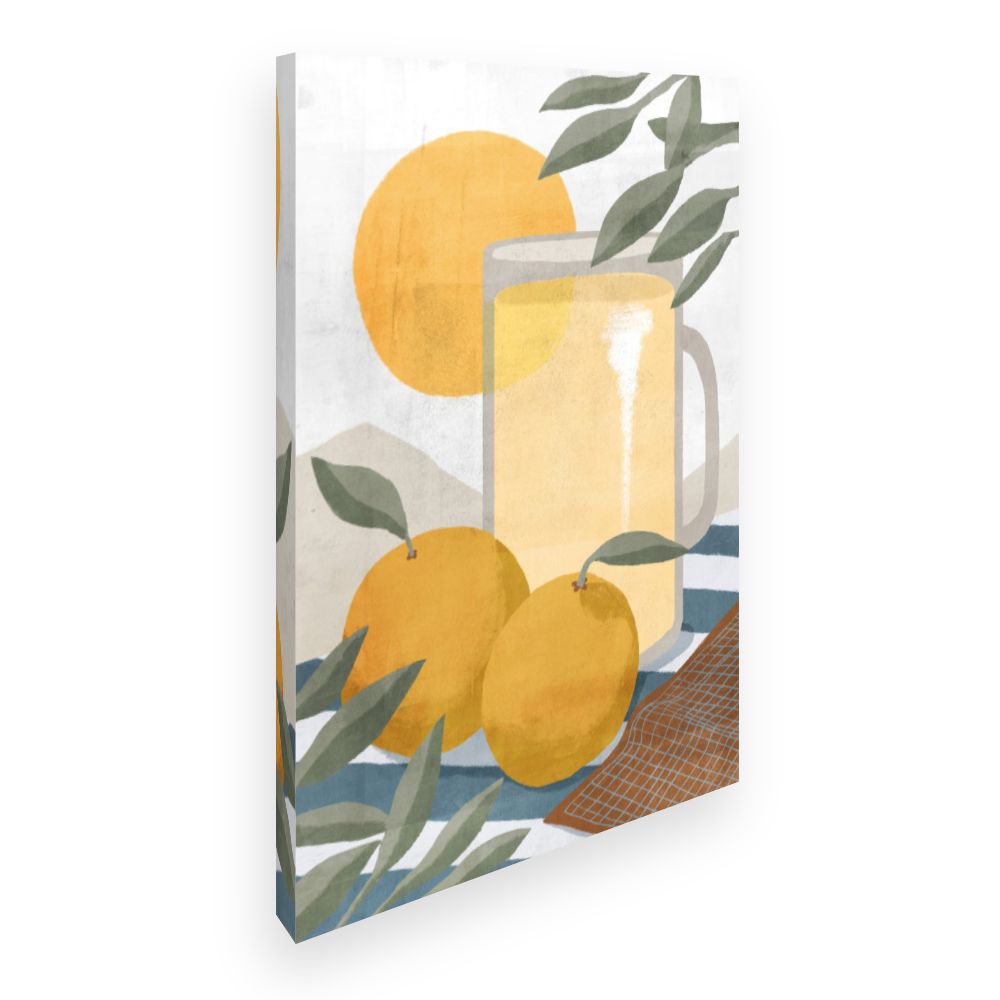 Toile Oranges ensoleillées