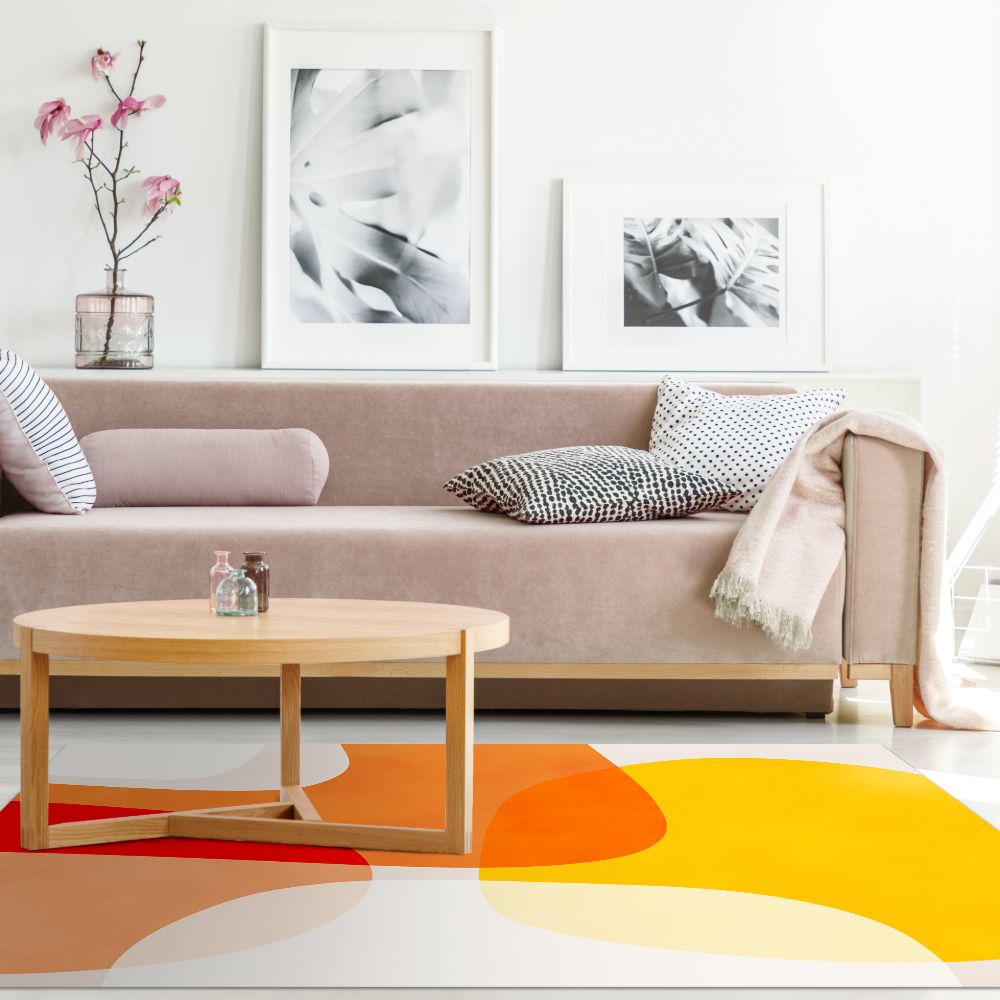Tapis n°502 Couleurs vives abstraites