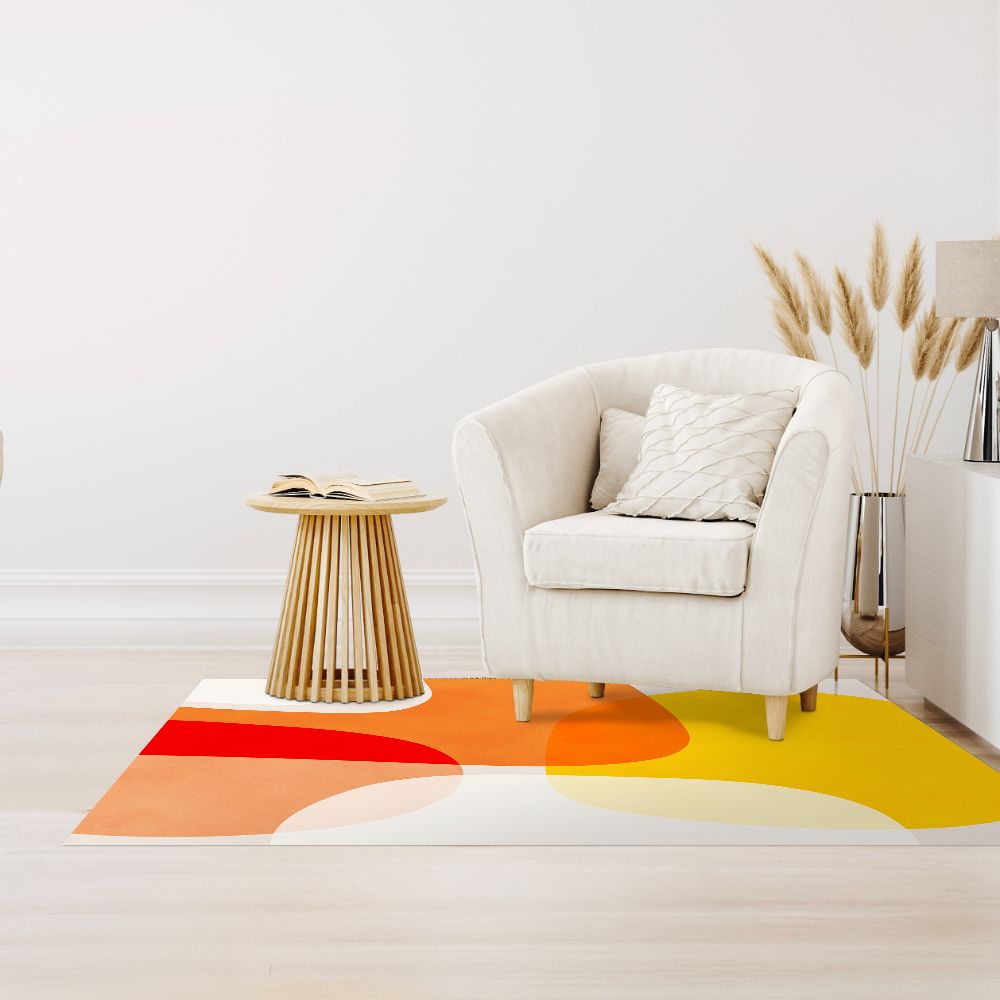 Tapis n°502 Couleurs vives abstraites