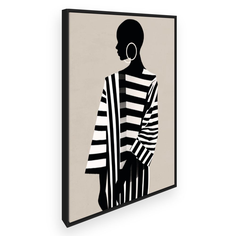 Toile Silhouette élégante