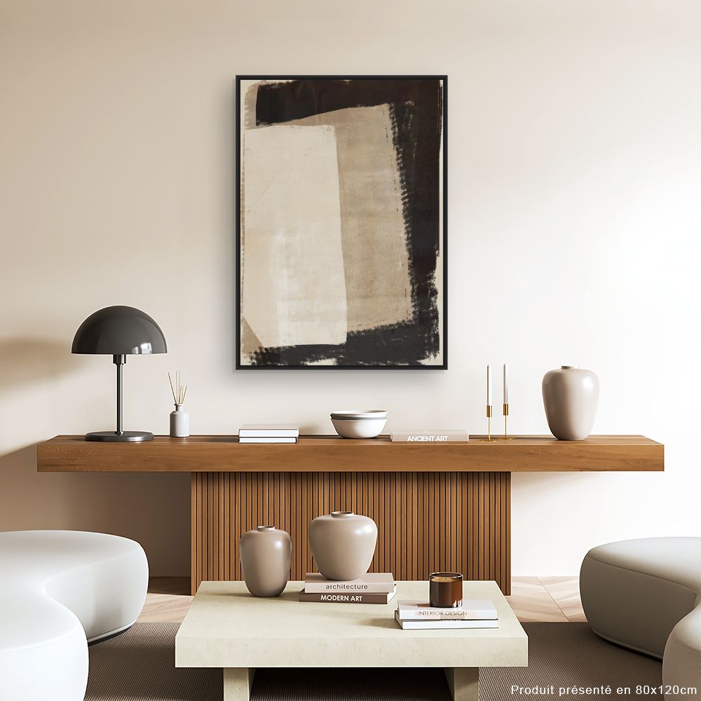 Tableau Touches abstraites subtiles