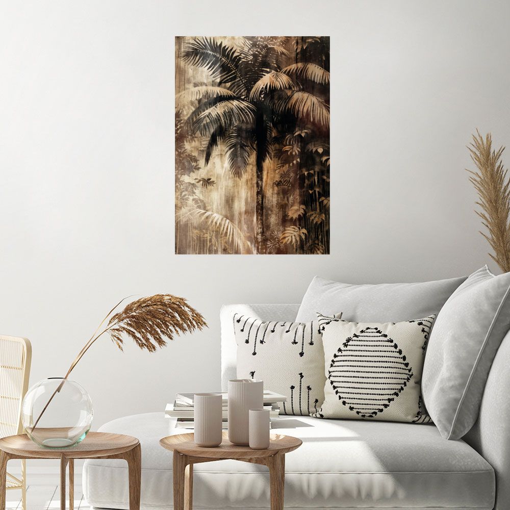 Affiche Feuillage tropical