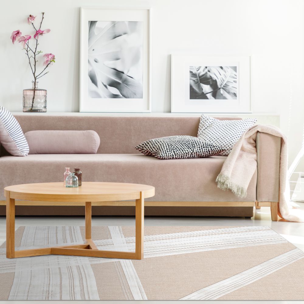 Tapis n°509 Lignes croisées subtiles