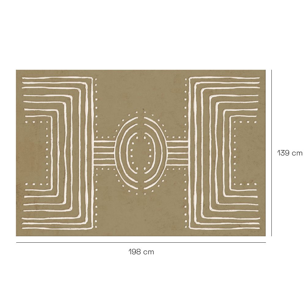 Tapis n°510 Motifs géométriques élégants