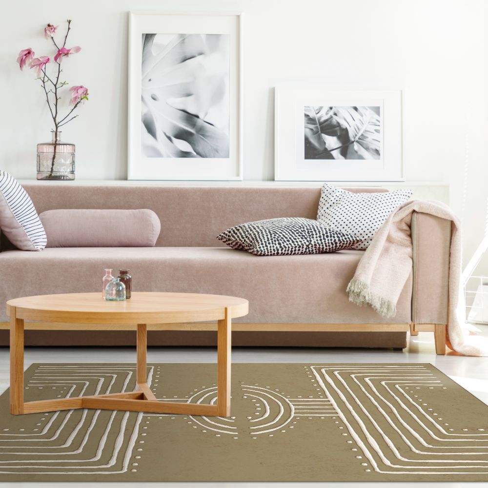 Tapis n°510 Motifs géométriques élégants