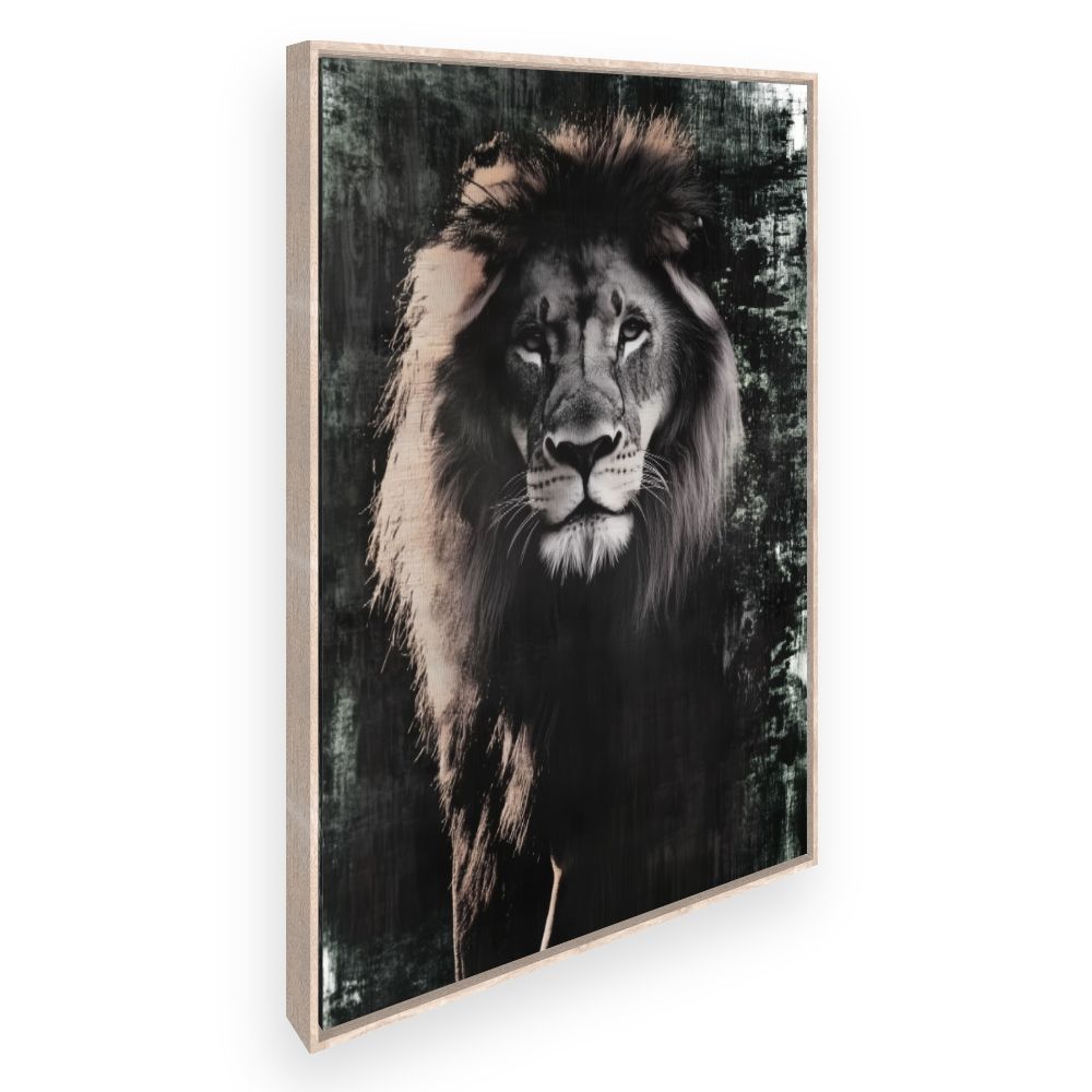 Toile Lion majestueux