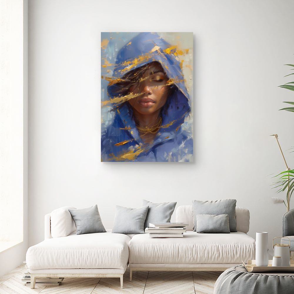 Tableau Beauté mystique expressive