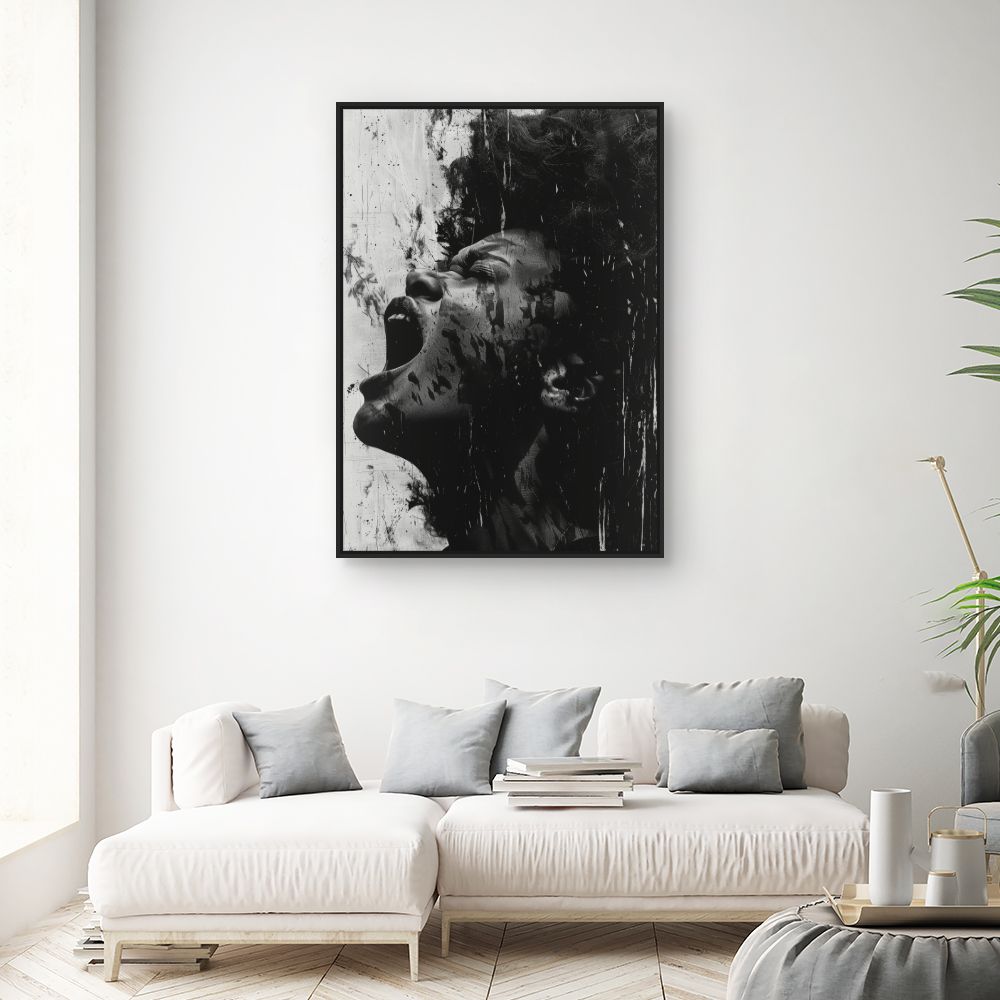 Tableau Cri expressif