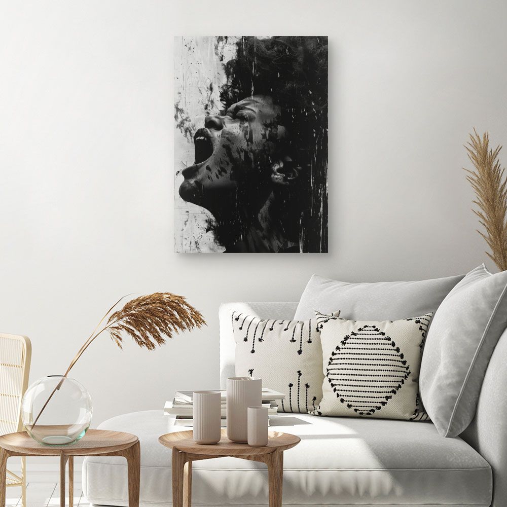 Tableau Cri expressif