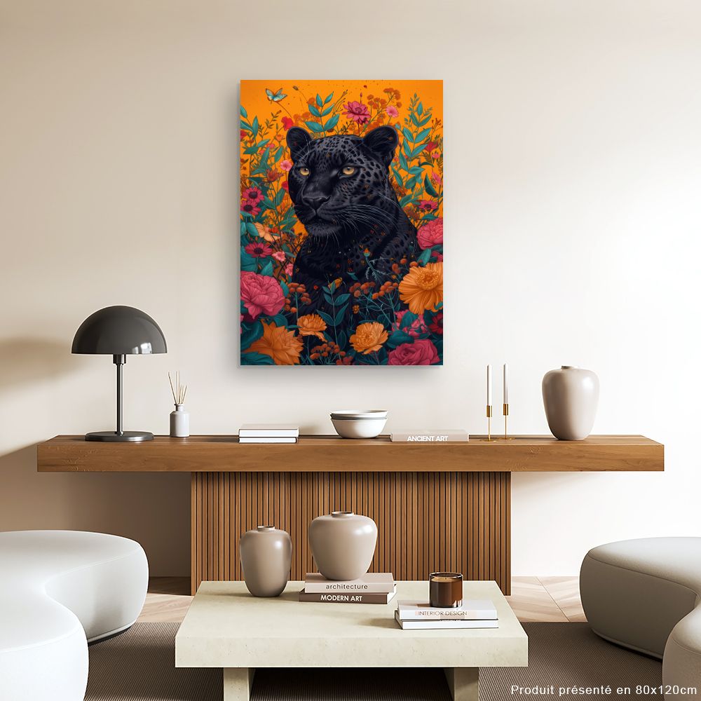 Tableau Jaguar majestueux