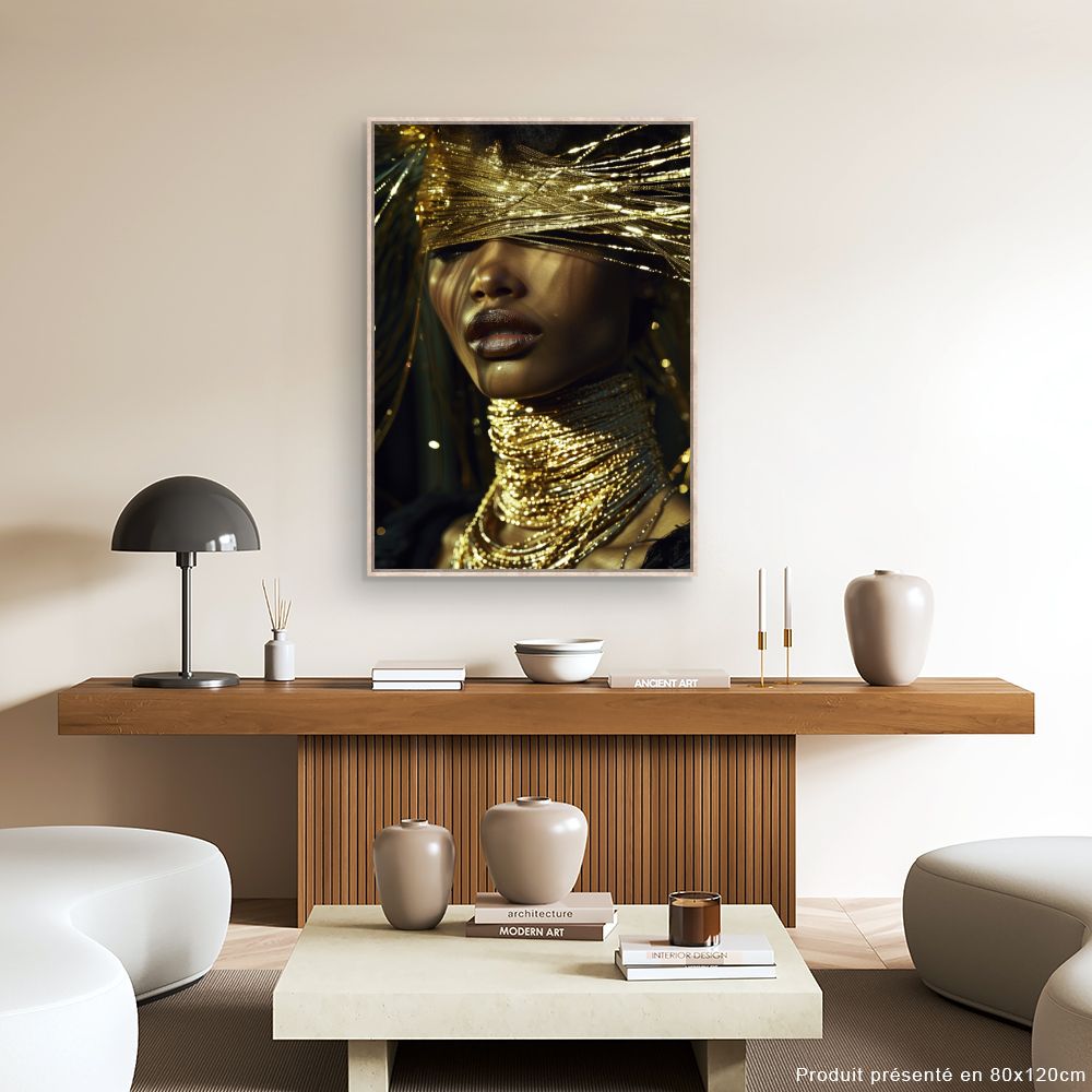 Tableau Éclat doré luxueux