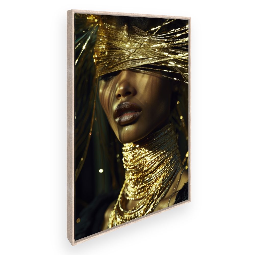 Toile Éclat doré luxueux