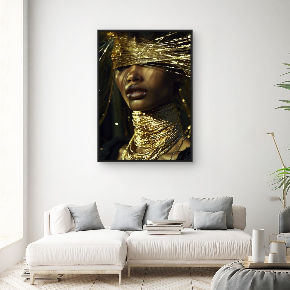 Tableau Éclat doré luxueux