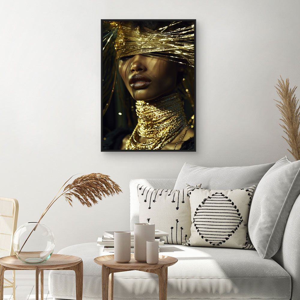 Tableau Éclat doré luxueux