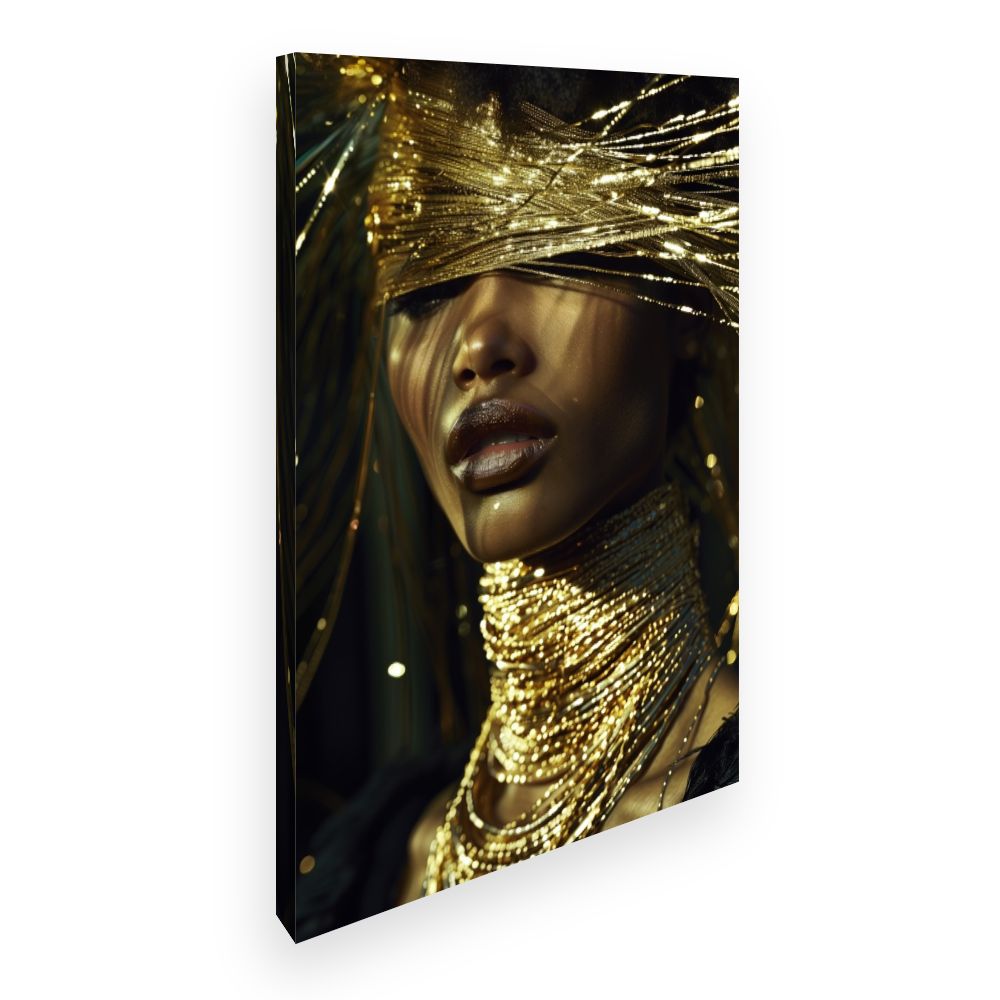 Toile Éclat doré luxueux