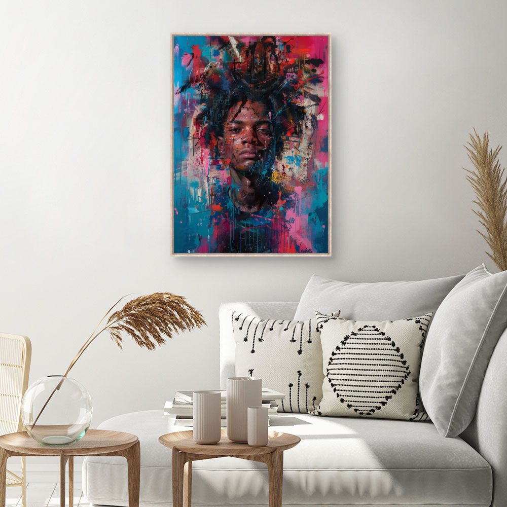 Tableau Portrait captivant urbain