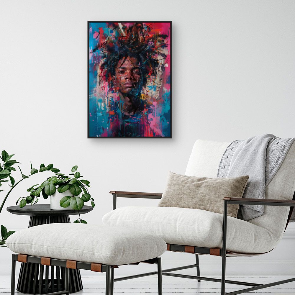 Tableau Portrait captivant urbain