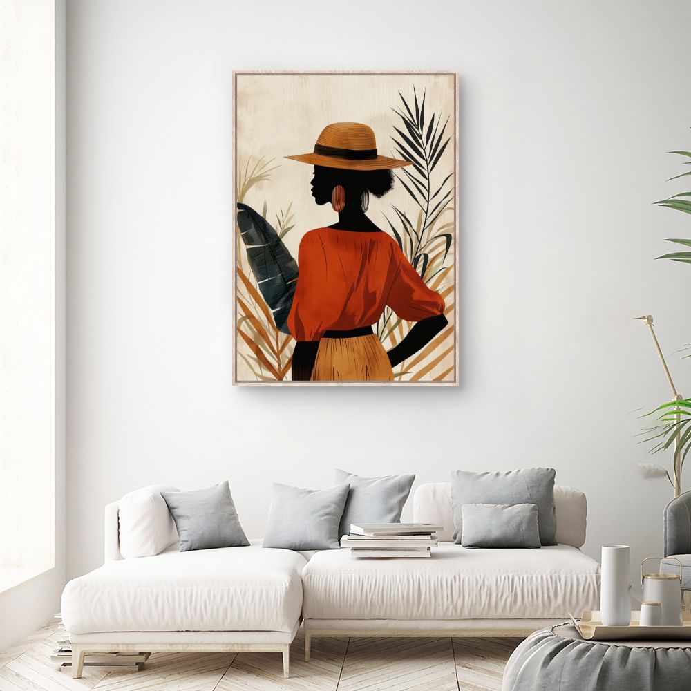 Tableau Élégance tropicale