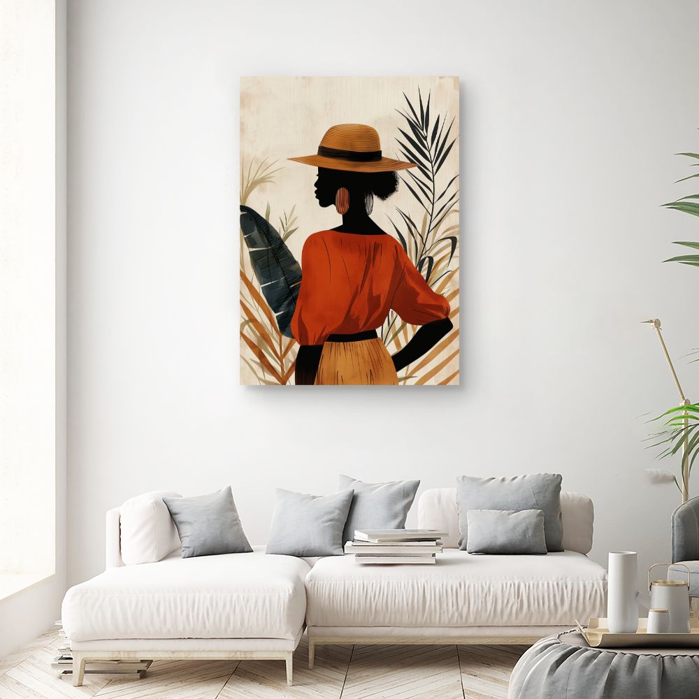 Tableau Élégance tropicale