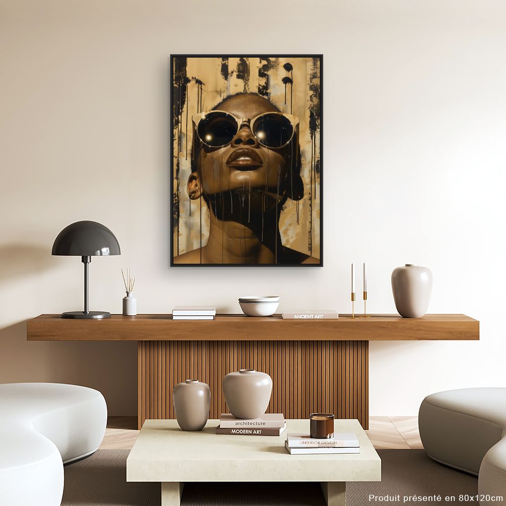 Tableau Portrait puissant