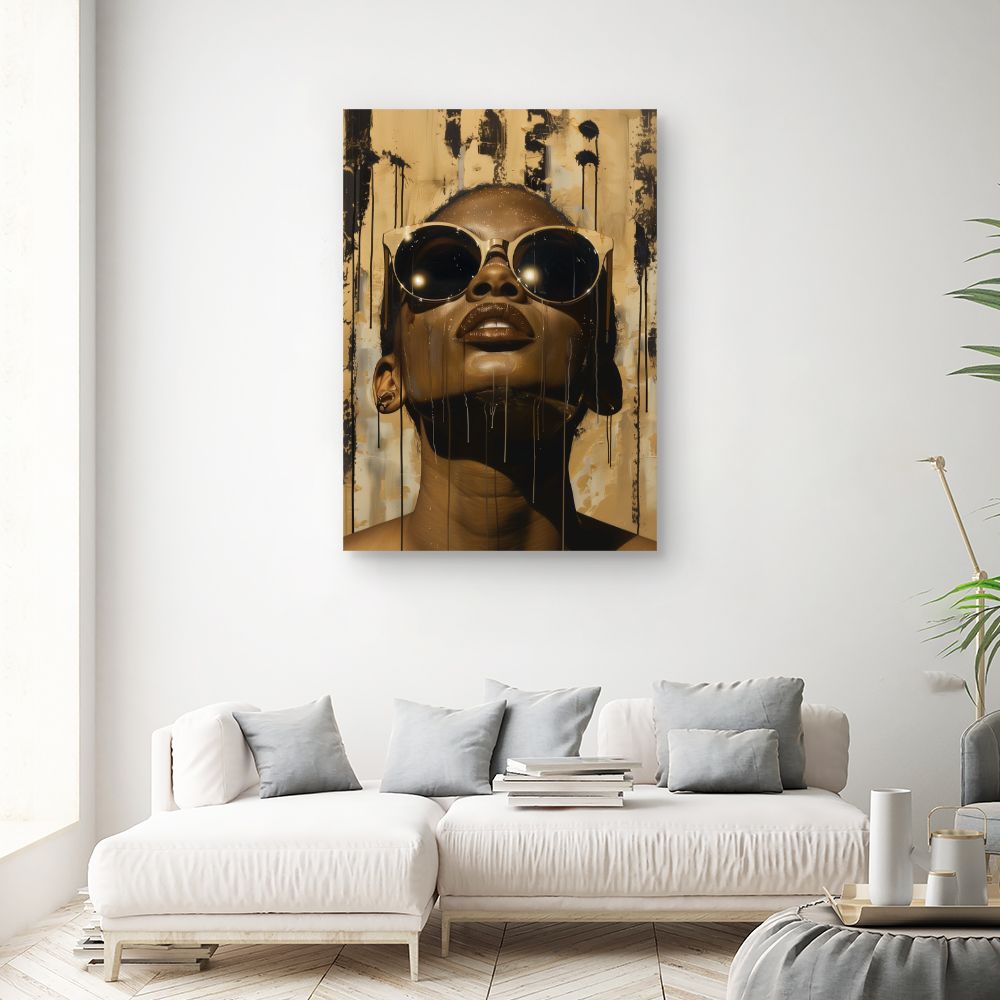 Tableau Portrait puissant