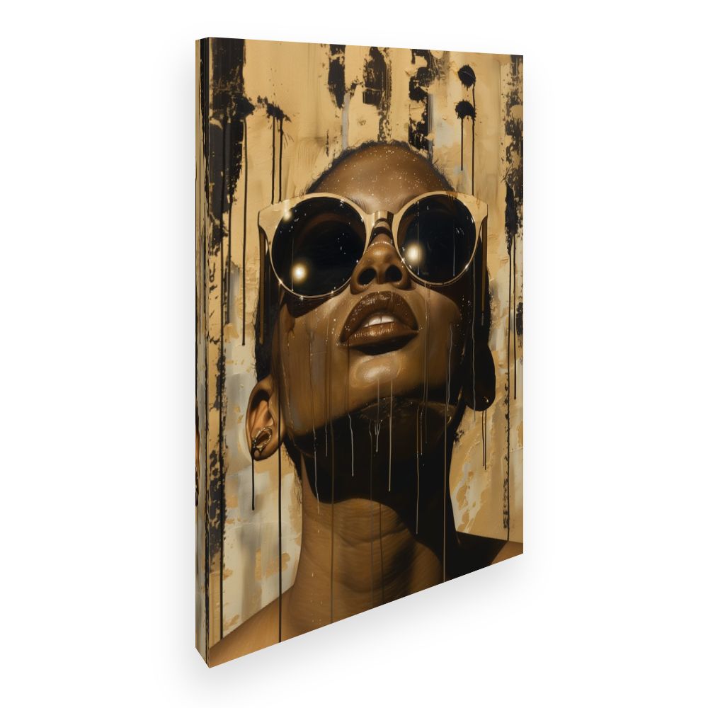Toile Portrait puissant
