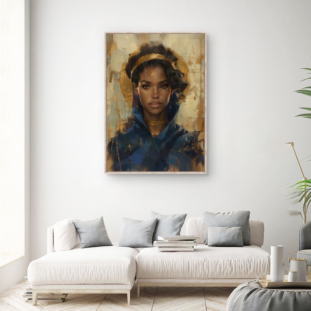 Tableau Portrait mystique