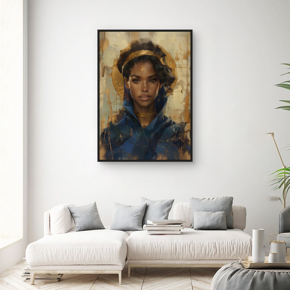 Tableau Portrait mystique