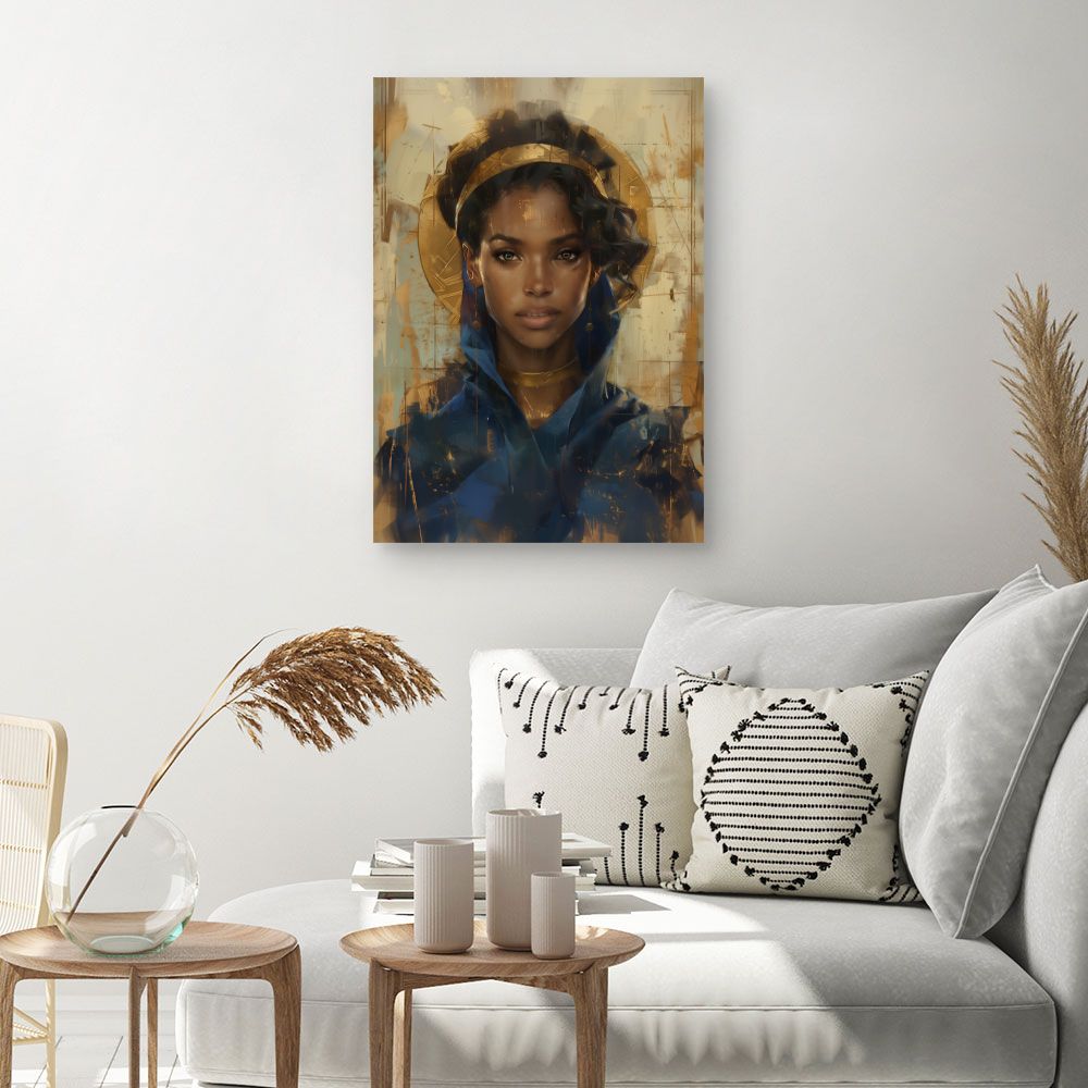 Tableau Portrait mystique