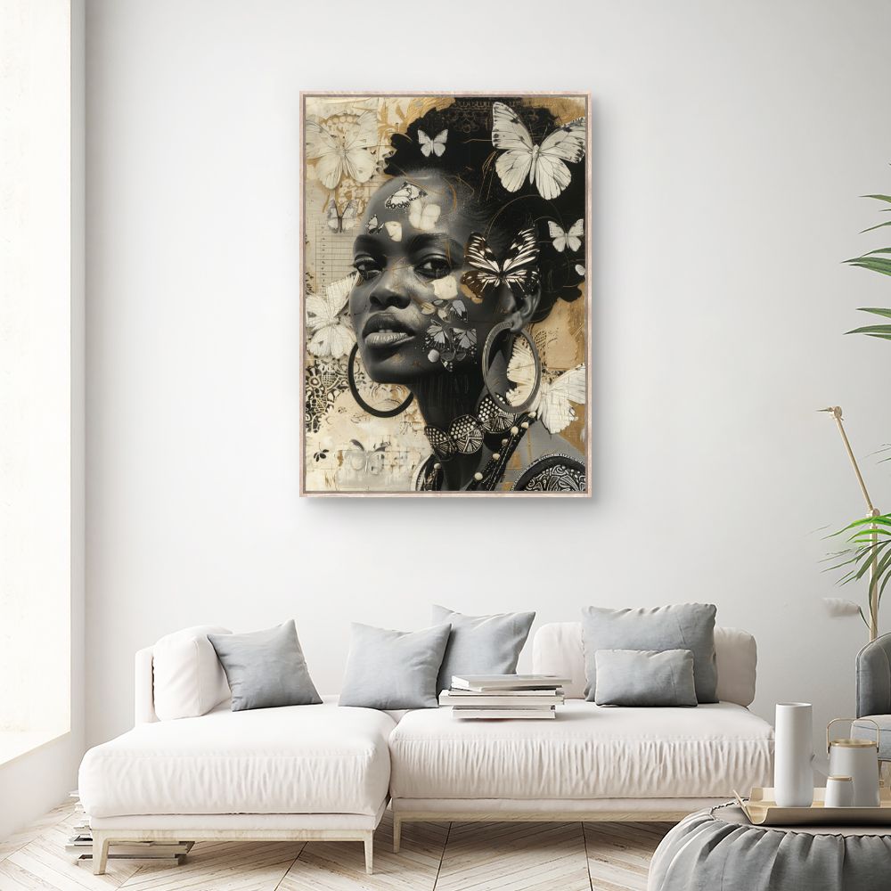 Tableau Élégance papillon