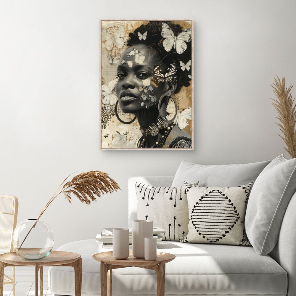 Tableau Élégance papillon