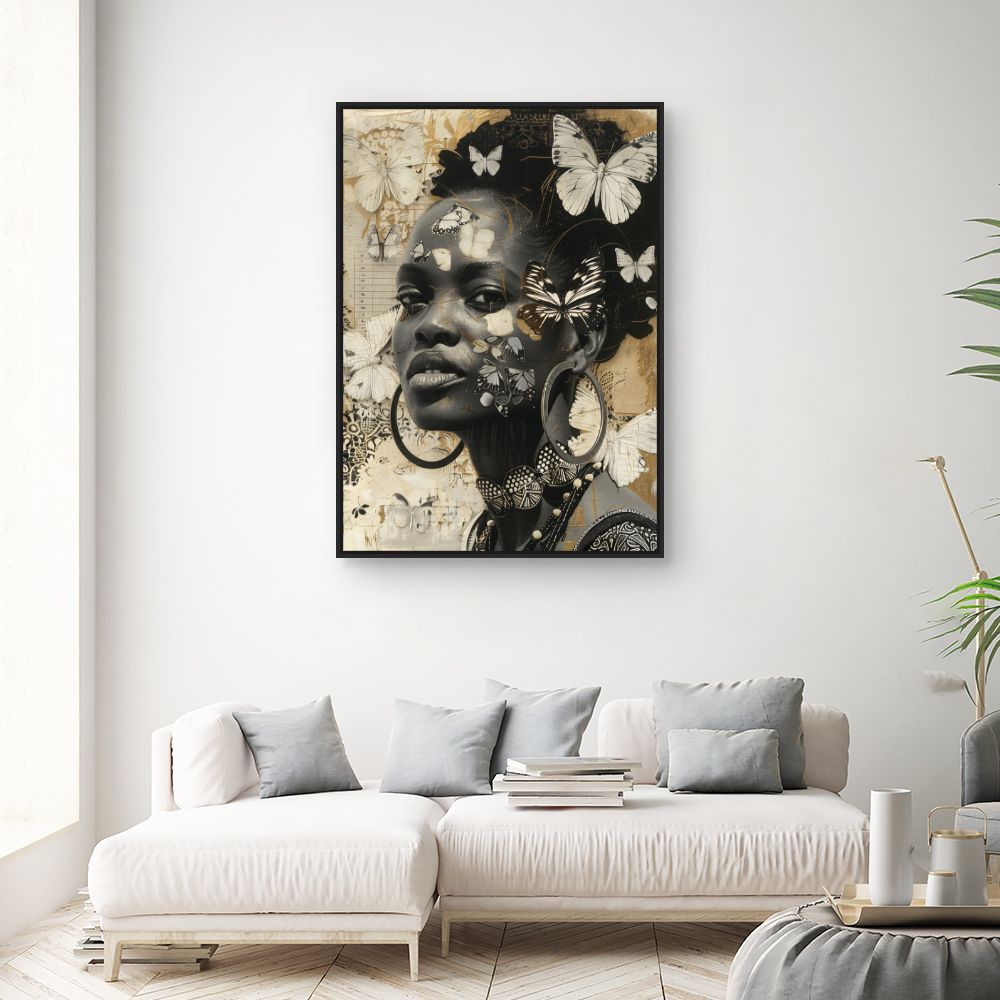 Tableau Élégance papillon