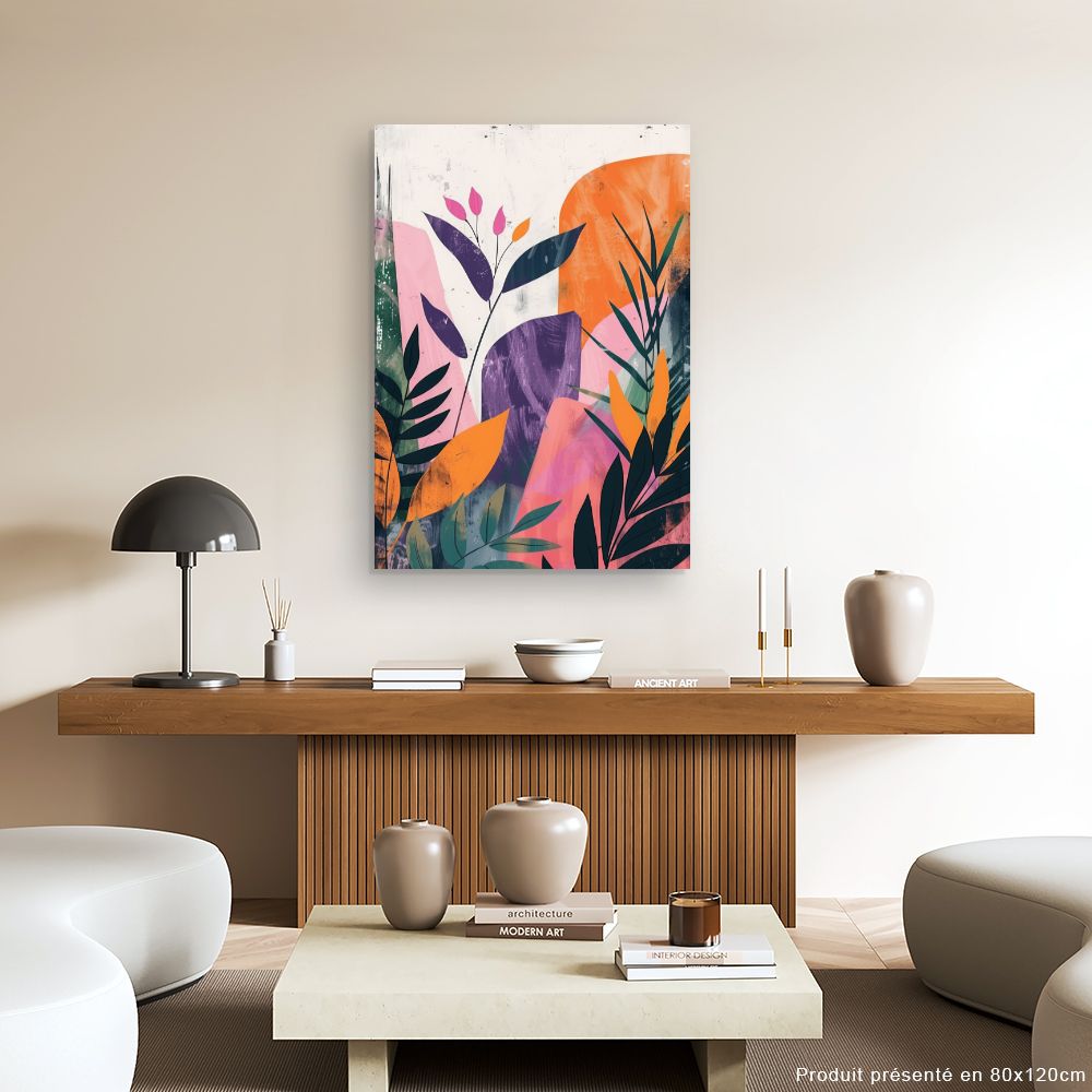 Tableau Feuillage vibrant