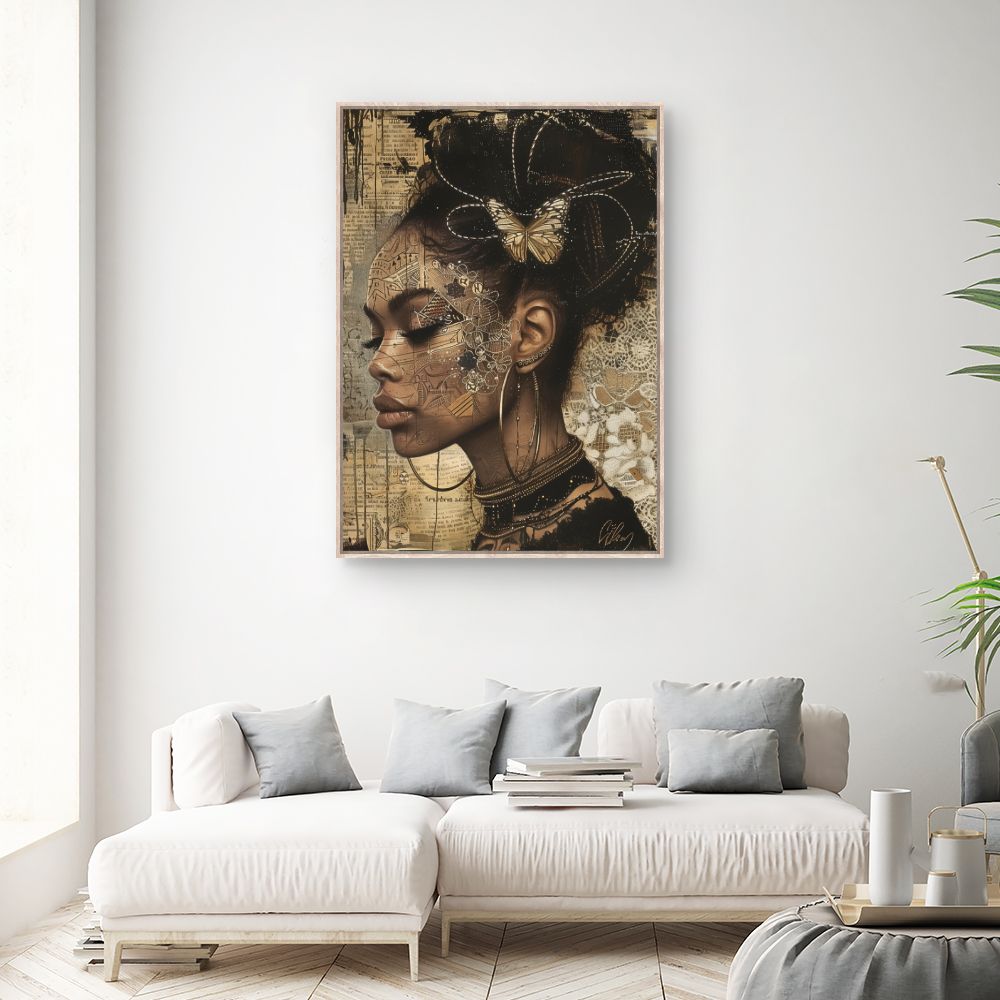 Tableau Beauté ethnique captivante