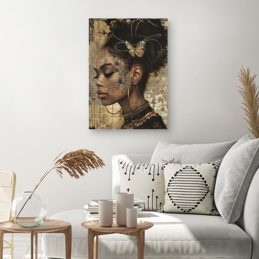 Tableau Beauté ethnique captivante